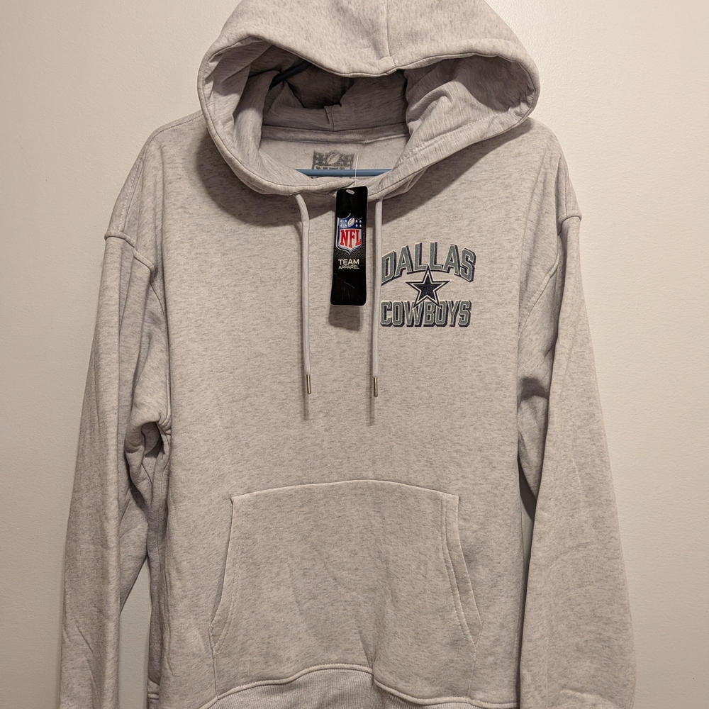 NFL Dallas Cowboys Light Gray Hoodie